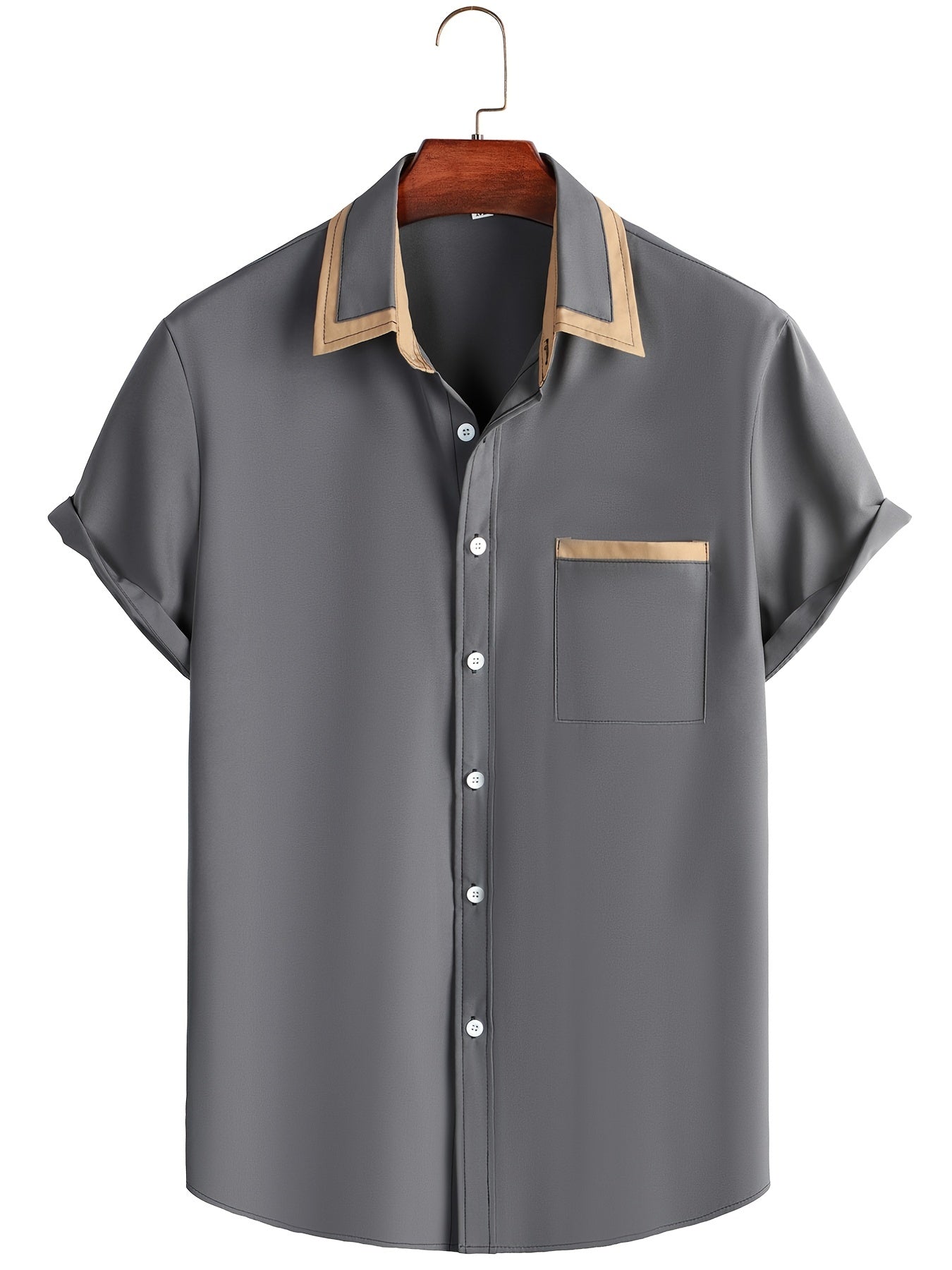 Casual Short-Sleeve Shirt for Men