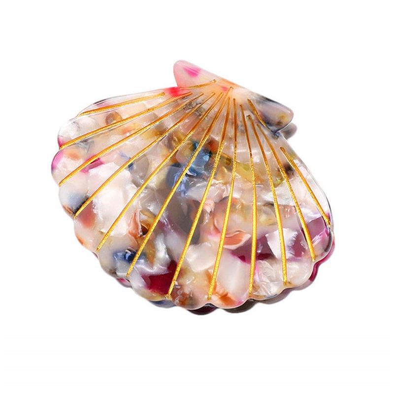 1pc Shell Design Hair Claw