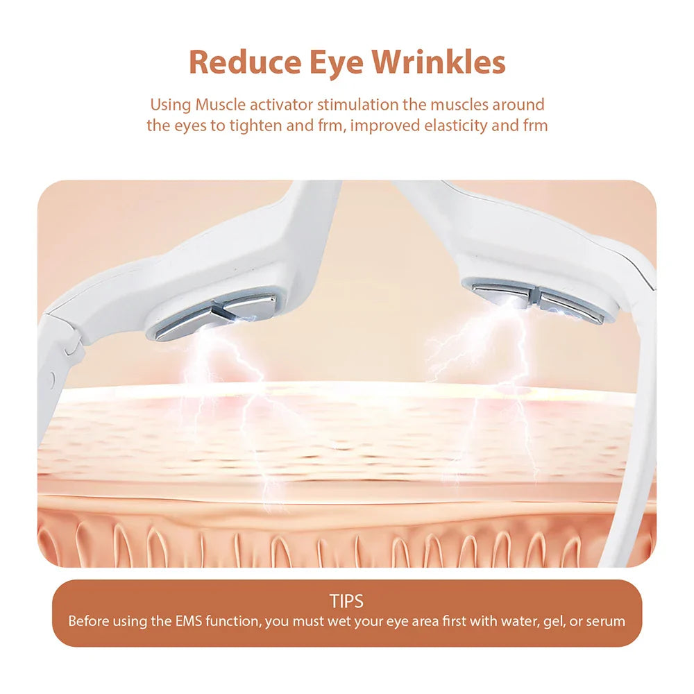 3D Eye Massager – Red Light Therapy