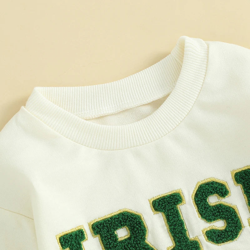 Stylish 2-Piece St Patrick s Day Pullover