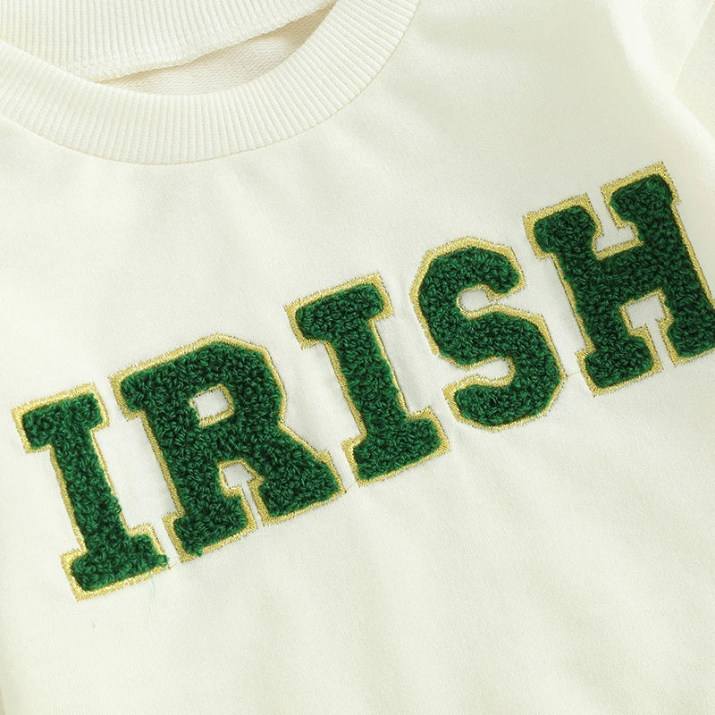 Stylish 2-Piece St Patrick s Day Pullover