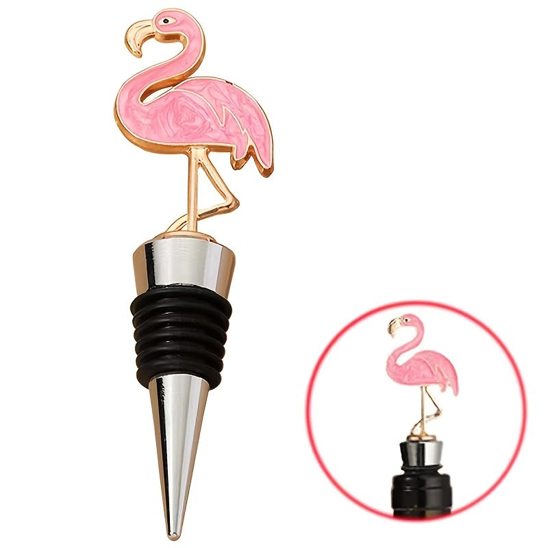1pc Flamingo Wine Plug
