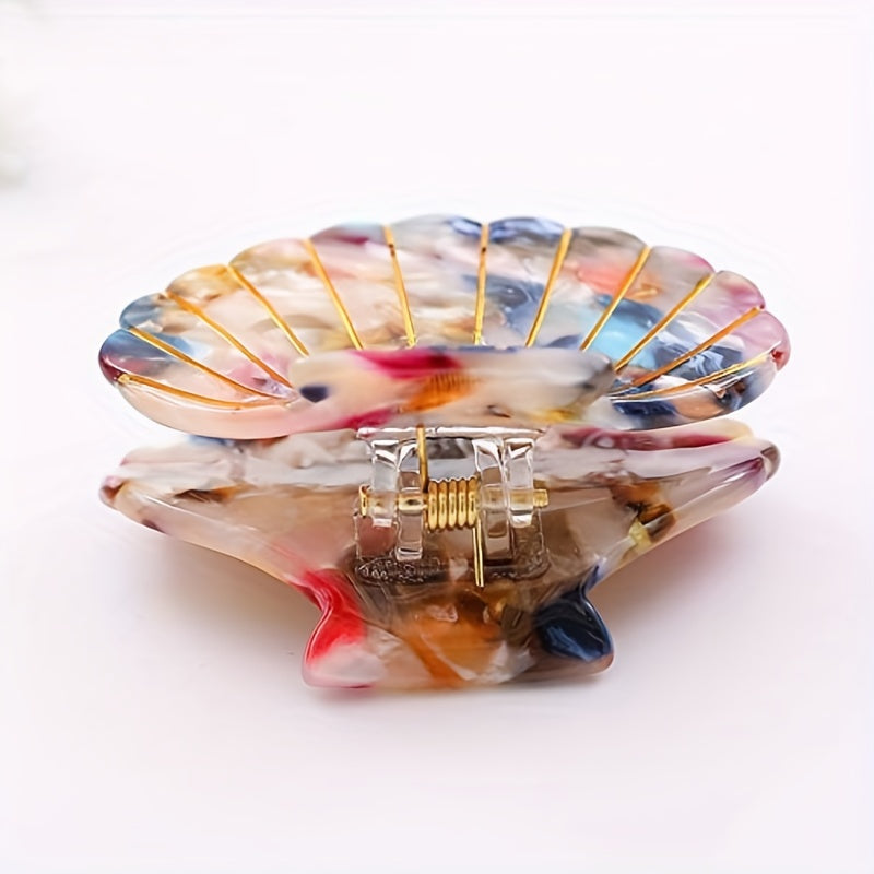 1pc Shell Design Hair Claw
